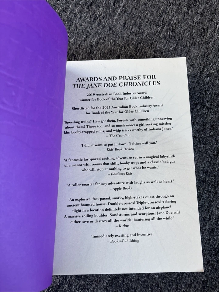 Jane Doe and the Quill of All Tales: The Jane Doe Chronicles #3 by Jeremy Lachla - Image 4 of 4