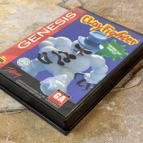 Clay Fighter Case & Cartridge - Sega Genesis