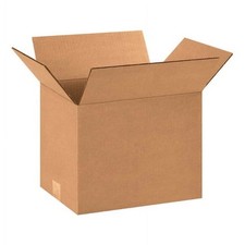 25 Boxes 12 1/4 x 9 1/4 x 9" Corrugated Shipping Boxes ECT-32 Brown Cartons