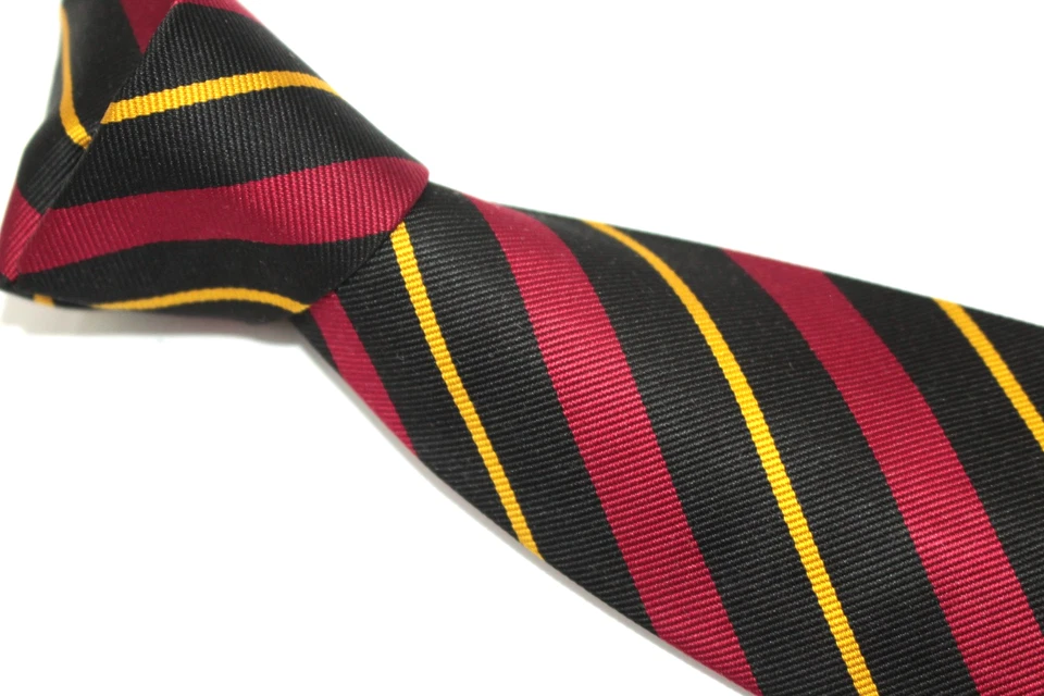 Corbata de seda HOLLIDAY E MARRÓN Hecha en Inglaterra F86542 Foto 2 de 4