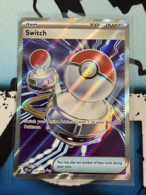 Switch Full Art 123/094 Phantasmal Flames Pokemon Card Item Near Mint NM |  eBay