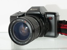 Ricoh XR-10M 35mm Film Camera w/ Tokina 28-70mm f4 Work Fine with Strap Cap