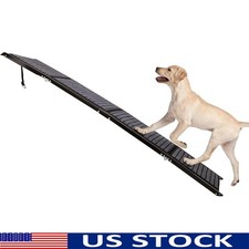 Dog Car Ramp Heavy Duty Portable Foldable Nonslip Surface Medium Large Pets New