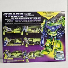 Transformers G1 Devastator Reissue Gift Set 2018 Hasbro Complete Open Box