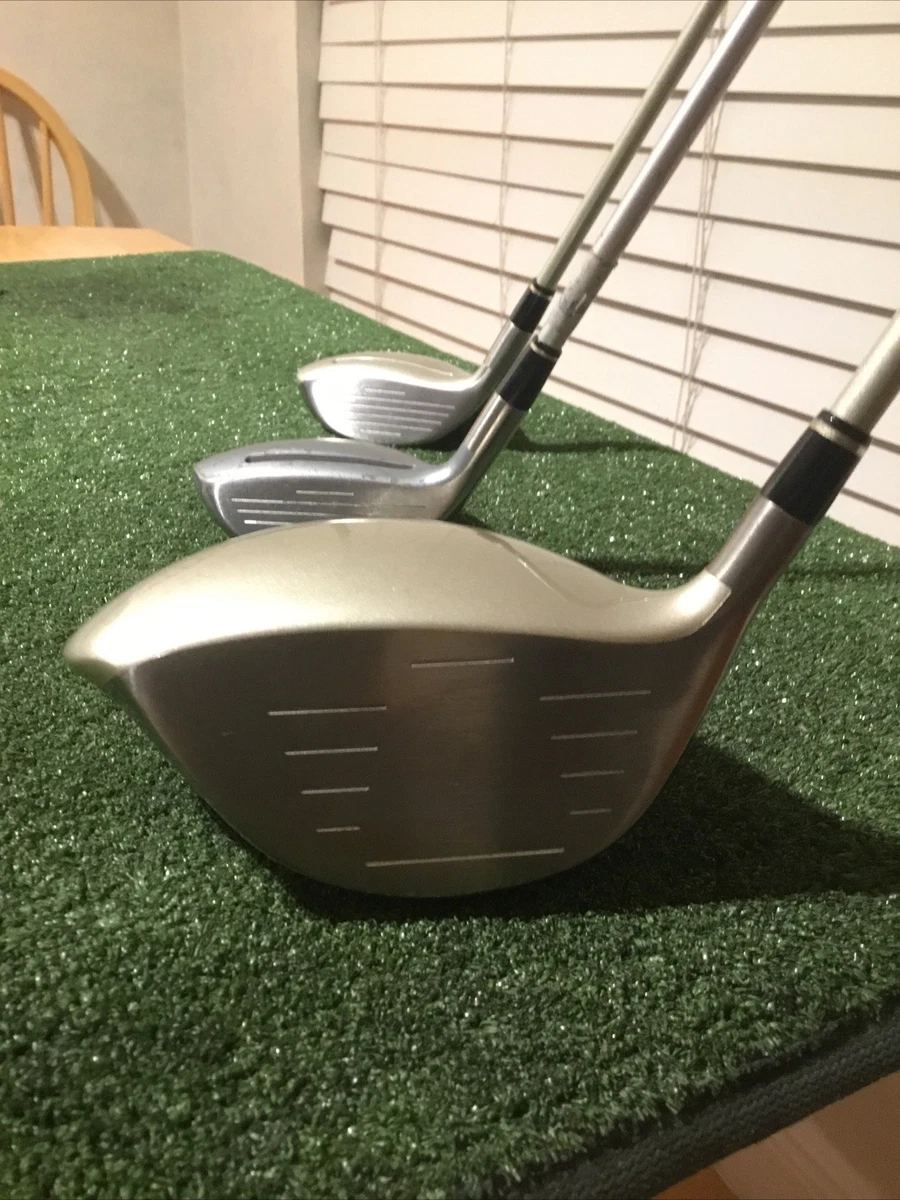 Adams Women’s Idea Woods Set (Driver, 5W, 7W) Ultralite 45g Graphite Shafts