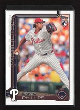 2025 Topps #293 Tyler Phillips Philadelphia Phillies Rookie Near Mint or Better