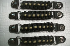 Vest extenders Black Gold para cord Light weight EXCLUSIVELY Made By Stitch!!!!