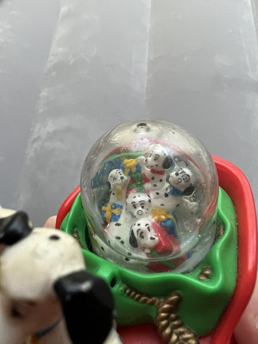 1996 McDonald's Happy Meal Toy 101 Dalmations Disney Snow Globe