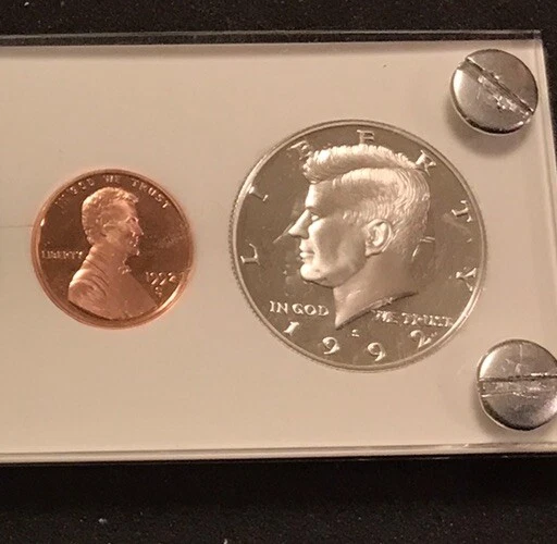 1992 Silver US Mint Proof Set With Silver Eagle Display Box - Image 4 of 4