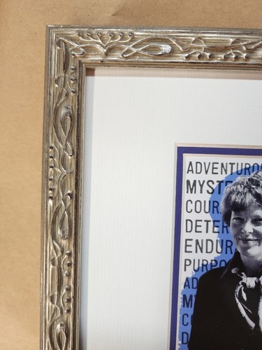 Inspiradora imagen enmarcada de mujer ~ Sally Ride ~ Rosa Parks ~ Maya Angelou ~ Amelia Earhart - Imagen 9 de 9