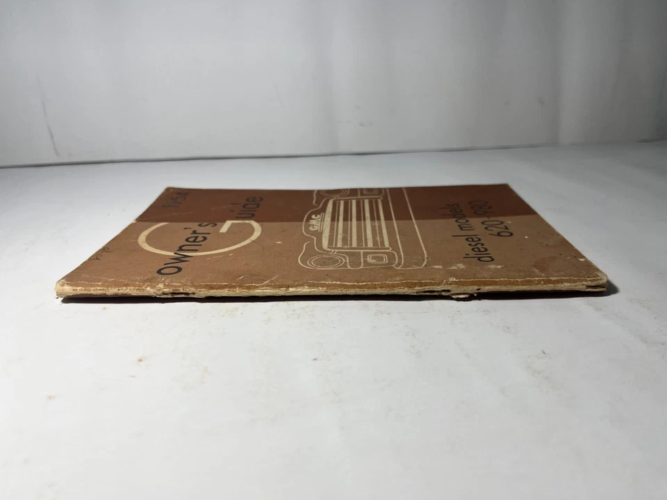 OWNER'S GUIDE GMC DIESEL MODELS 620-980 - USO E MANUTENZIONE 1954 GENERAL MOTORS - Immagine 2 di 4
