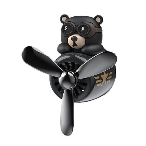 Car Air Freshener Aromatherapy Pilot Rotating Propeller Air Outlet Fragrance US - Picture 3 of 11