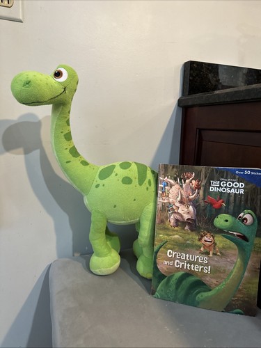Disney Pixar Der gute Dinosaurier 24" Arlo mit leicht gebrauchtem Malbuch
