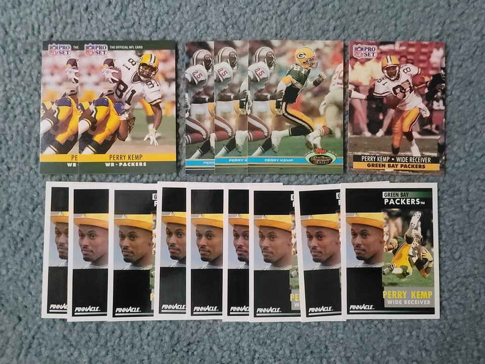 Perry Kemp Football Card Mixed Lot of approx 15 cards eBay