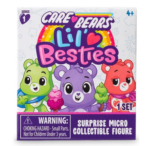 Care Bears Lil Besties Micro Figure Surprise Figure Assortment Styles Vary NEW - Picture 1 of 8