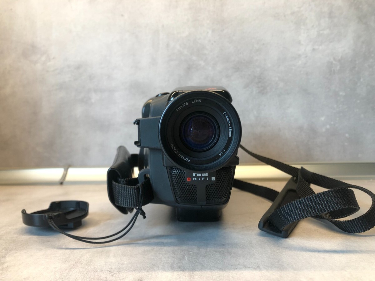 タッチタッチ　ＰＨＩＬＩＰＳ　高速エスパー　カメラ持ち Philips Explorer m870 Camera/Recorder, Hi8 WORKING, Good