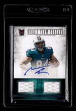 2012 Momentum Rookie Team Threads Dual Materials Signatures#24 Michael Egnew /25