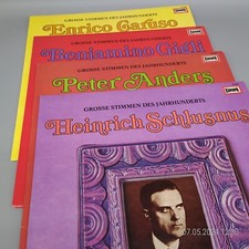 4er Lot Klassik ~ Große Stimmen des Jahrhund...