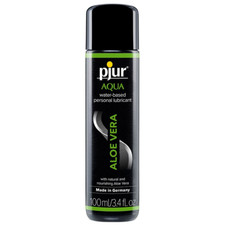 pjur AQUA Aloe Vera Water Based Lube Hypoallergenic Natural Personal Lubricant