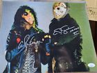 Autographed Alice Cooper & C. J. Graham Jsa certified