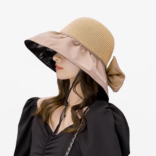 Sombrero de cubo plegable de ala ancha para mujer con protección al aire libre UPF 80+ - Imagen 29 de 32