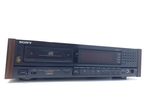 Sony CDP-338ESD Compact Disc Player High End Vintage 1990 With Remote Like Neu - Bild 2 von 12