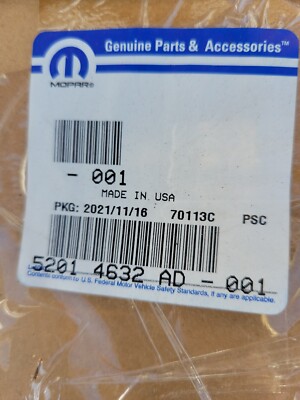 A/C Condenser Mopar 52014632AD for sale online | eBay