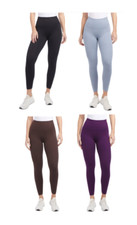 NWT Danskin Women's High Rise Brushed Athletic Leggings Sizes S-2XL 50 10HL375