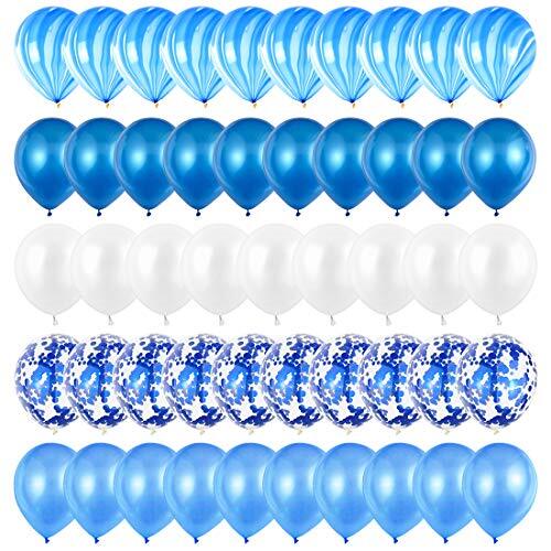 Palloncini Azzurri, Palloncini Compleanno Blu, Palloncini Battesimo (q8u)