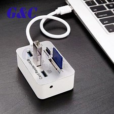 USB 3.0 HUB High Speed 7 in 1 Memory Card Reader Flash Adapter MS/M2/TF Adapter