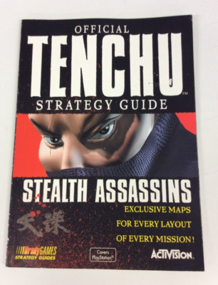 Tenchu Official Strategy Guide Brady Sony Playstation PSX Activision