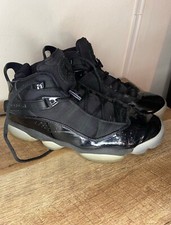 Nike Air Jordan 6 Rings Black Ice Space Jam Concord 322992-011 Men's 10.5