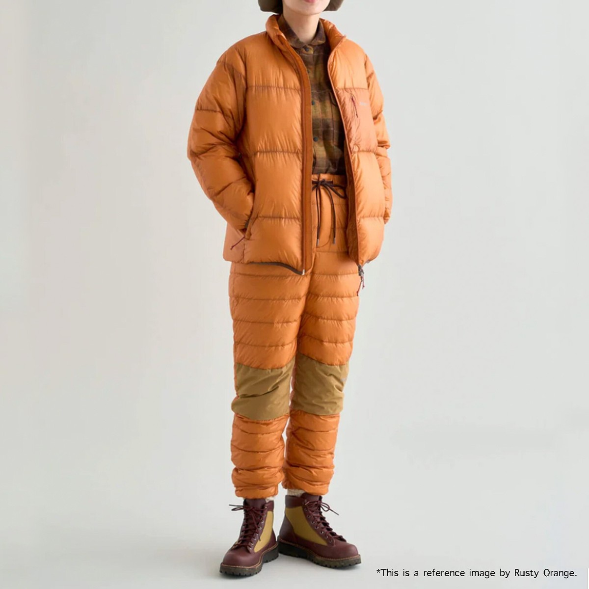 NANGA Portable MOUNTAIN LODGE Goose DOWN JACKET MOCHA WOMEN NANGA Portable MOUNTAIN LODGE Goose DOWN JACKET MOCHA WOMEN