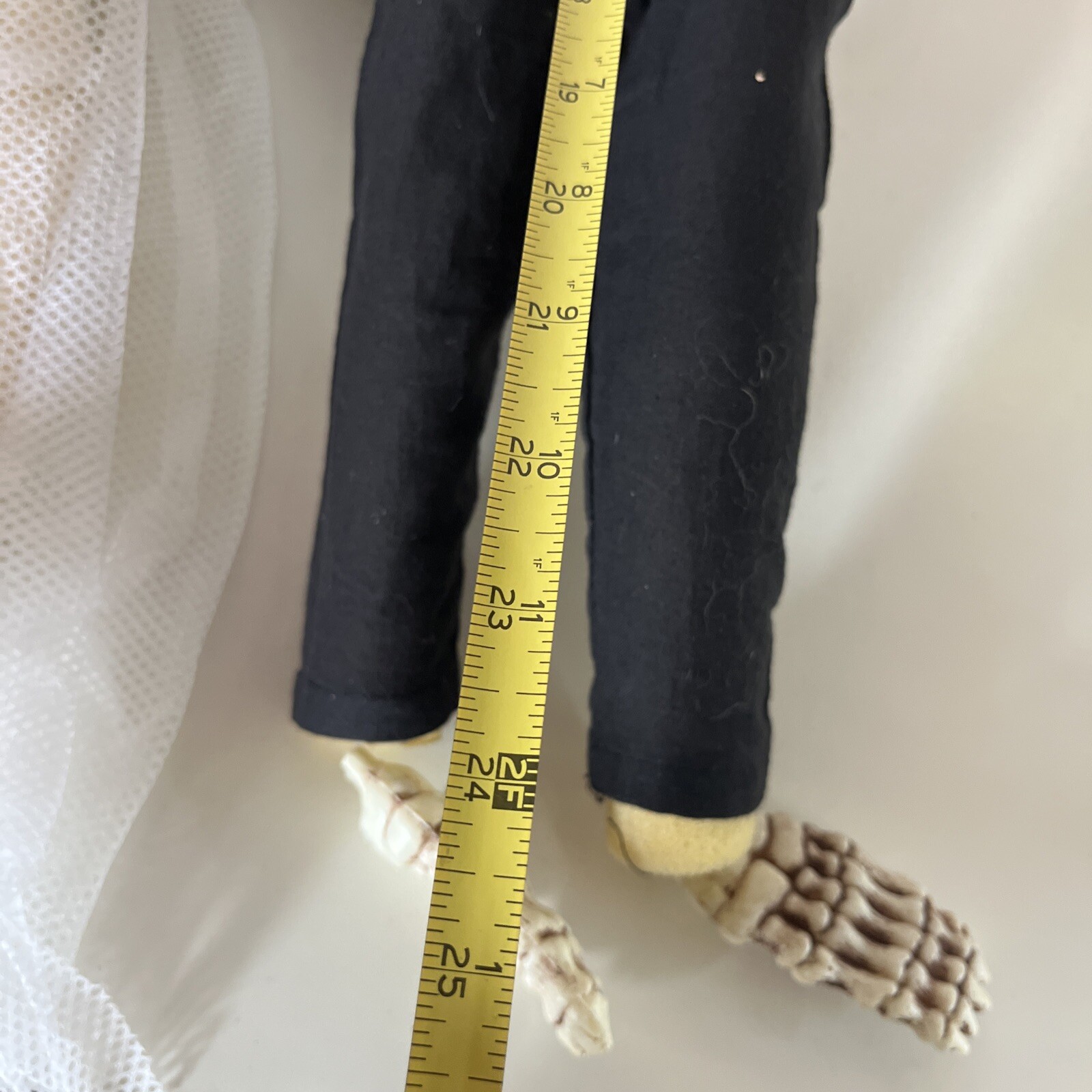 1997 Paper Magic Animated Skeleton Bride & Groom Haunted Halloween Prop – AS IS