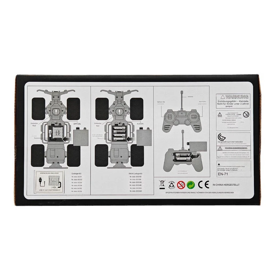 RC Ferngesteuertes Auto Pick Up Monster Truck Monstertruck Offroad Fernbedienung - Bild 4 von 4