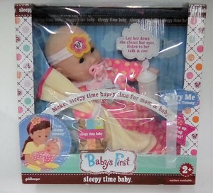 baby's first sleepy time baby doll