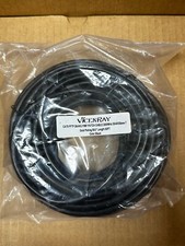 CAT8 FFTP 26AWG PIMF Patch Cable 2000MHz 25/40GBase -T 50 FEET BLACK Gold plated