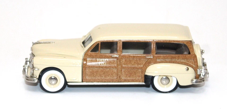 Brooklin 87X 1949 Desoto Woody Wagon Topley Taxi 1:43 sin usar, en caja 2001 CTCS (275 iss) Foto 4 de 4