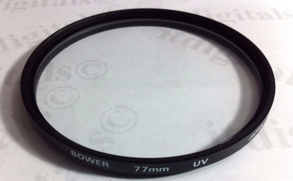 Bower 77mm UV Lens Glass Protector Safety Filter Guard Genuine 77 mm Japan  - Image 4 of 4