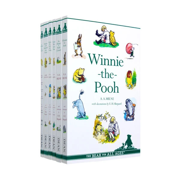 A. A. Milne Winnie-the-Pooh The Complete Fiction Collection 6 Books Set