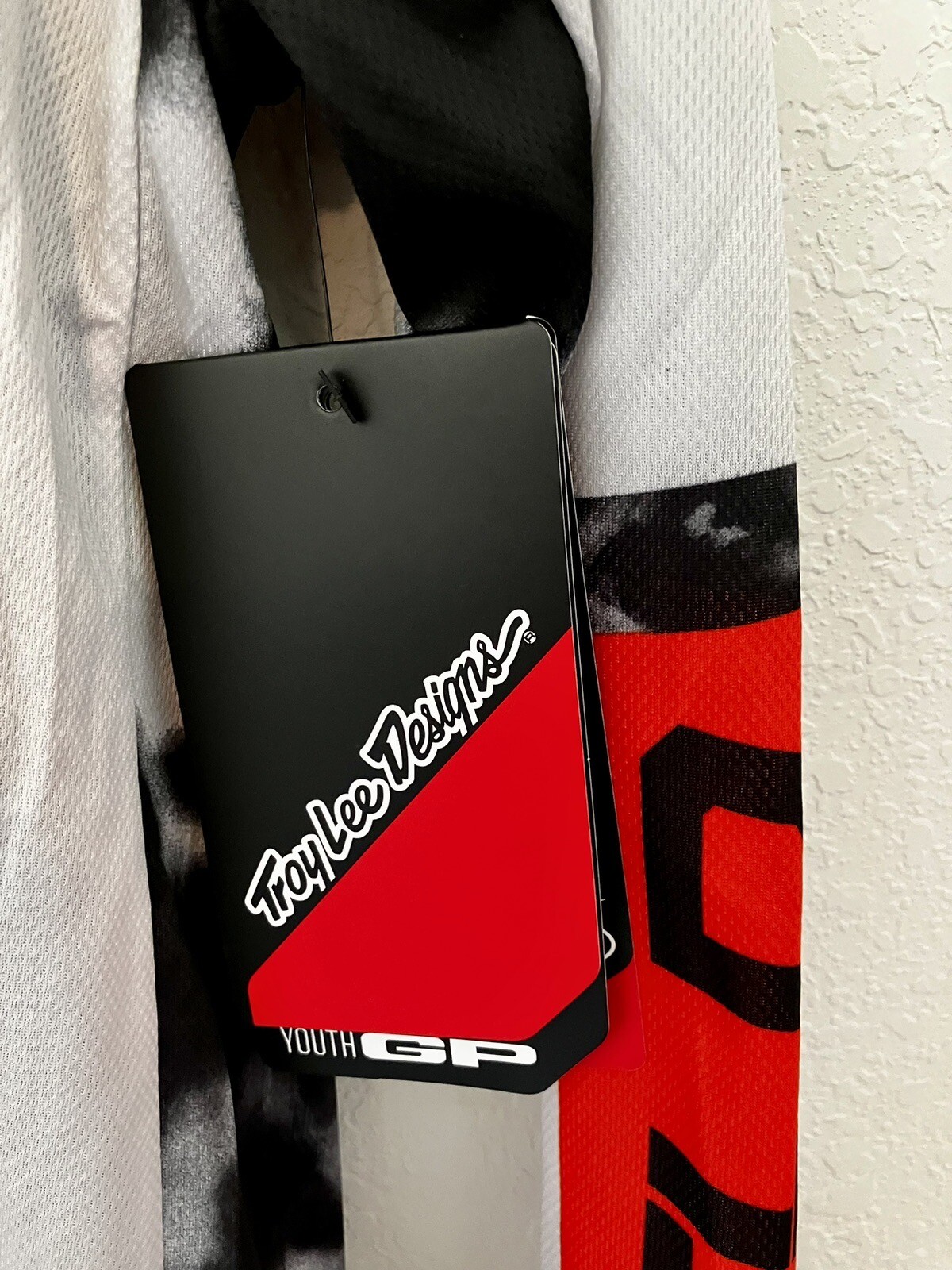 New! Troy Lee Designs GP Air Astro MX Jersey Gray/Orange Youth XL CLOSEOUT!