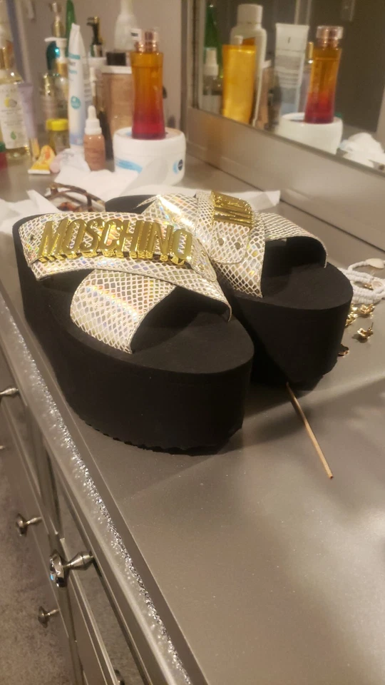 zapatos mujer plataforma talla 10 moschino Foto 2 de 3