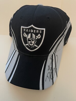 Daunte Culpepper Signed/Autographed Oakland Raiders Hat - PSA/DNA ...