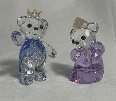 SWAROVSKI KRIS BEAR PRINCE AND PRINCESS  5453384 SIGNED,  BEST OFFERS CONSIDERED