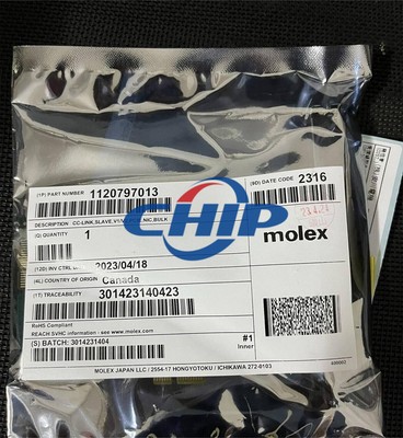 MOLEX   1120797013  CC-LINK SLAVE V1/V2 PCIE NIC BULK NEW IN BAG .DHL/UPS