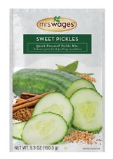 Sweet Pickles Quick Process Mix Quick and Easy Simple-To-Use Simple Homemade ...