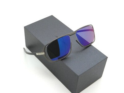Lunettes de soleil de yachting gris mat-bleu McLaren Ultimate