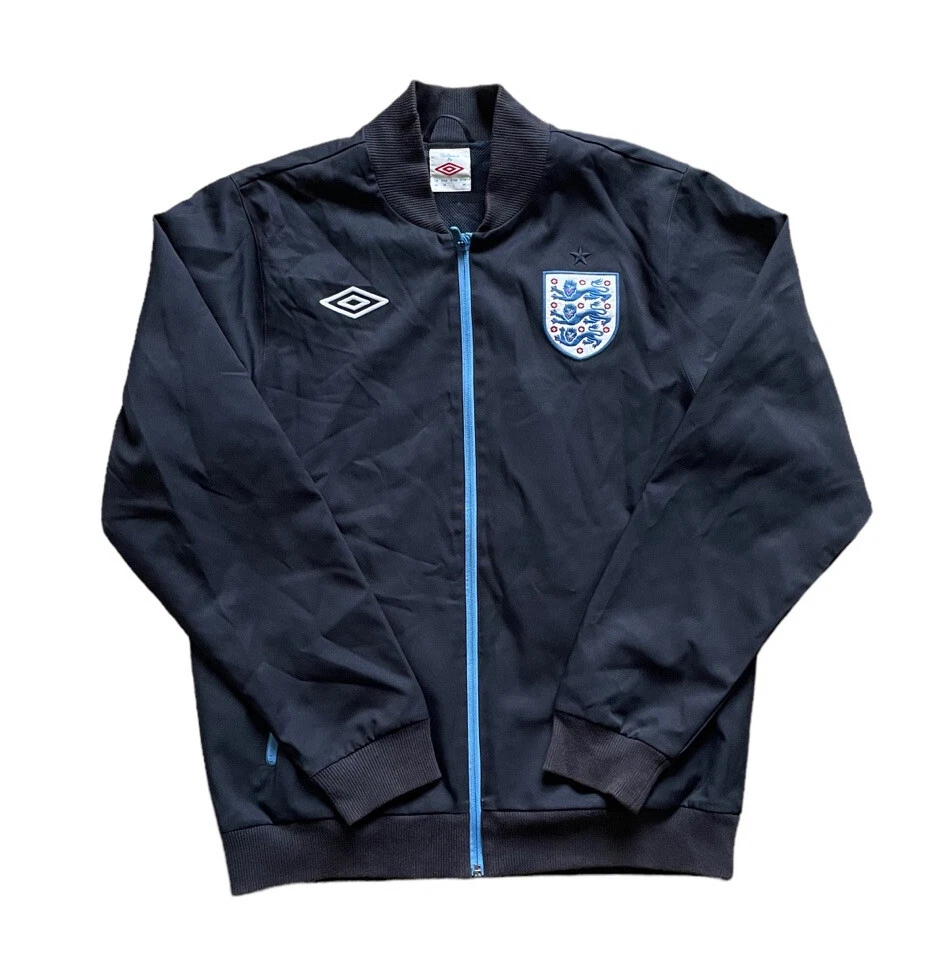 Umbro England Football Bomber Jacket Medium Embroidered | eBay