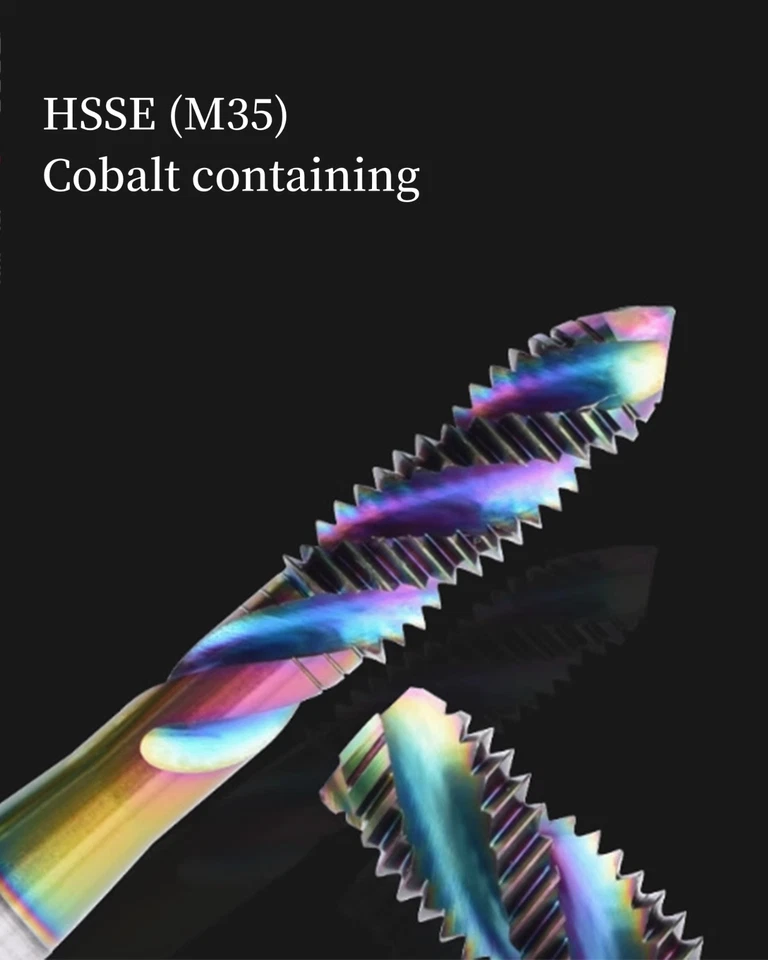 3pc M5.5 Combination Drill Tap Tip Tap Bit Set Nano Blue Coated Screw Tapping - Image 3 of 4