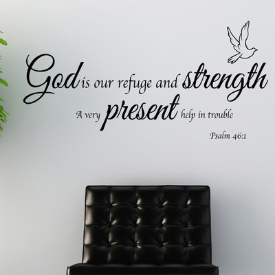 Trust In The Lord Vinyl Wall Art Stickers Bible Quote Religious Decals B11 Ebay